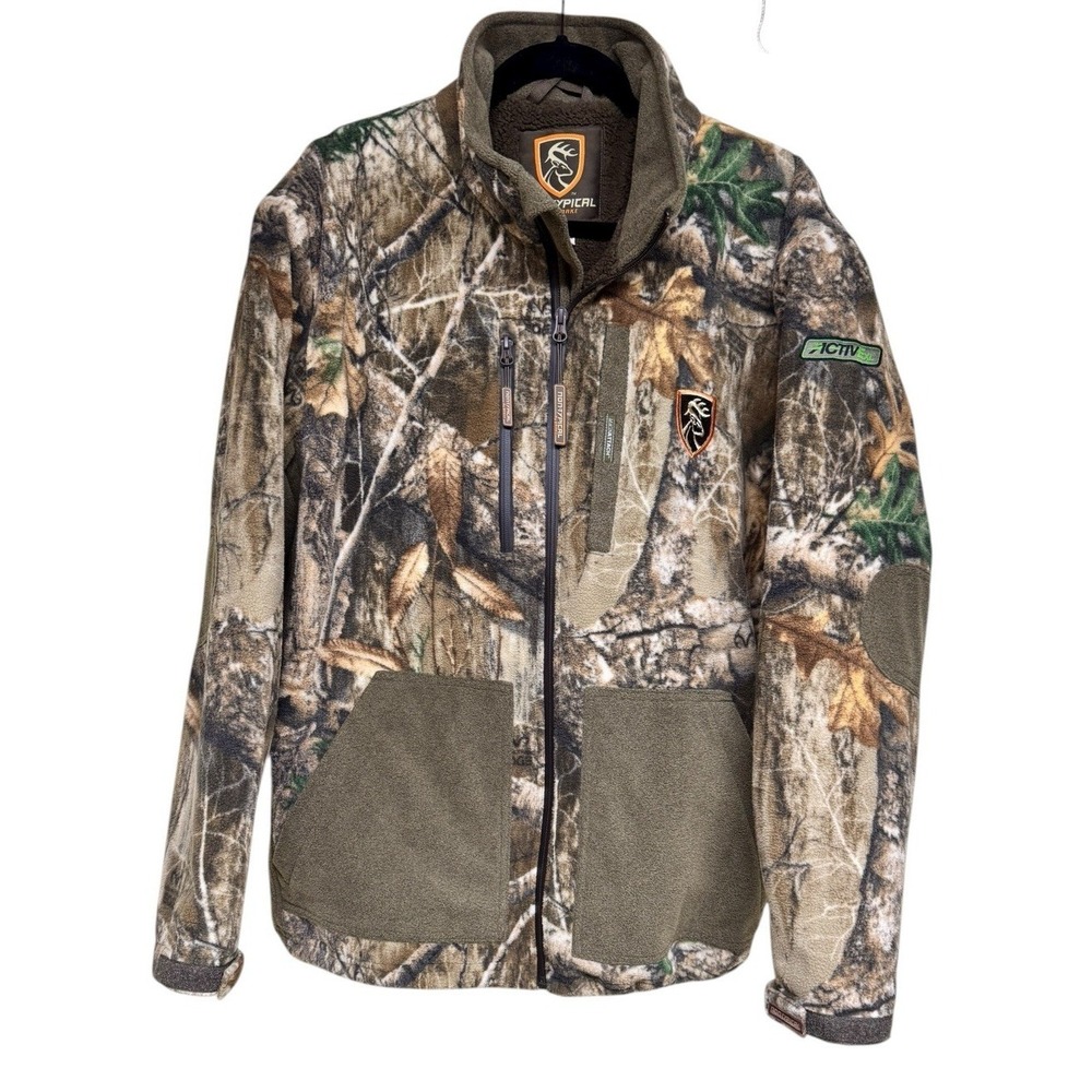 NON TYPICAL BY DRAKE WITH ACTIVE XL SHERPA‎ LINED JACKET  MEN'S SIZE MEDIUM